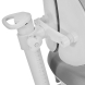 Комплект Kinderzen Gaudi Plus парта + кресло белый/серый c серым креслом Anatomica Armata Duos